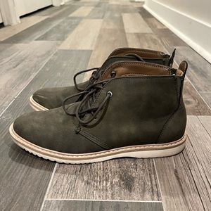 Green Chukka Boots
